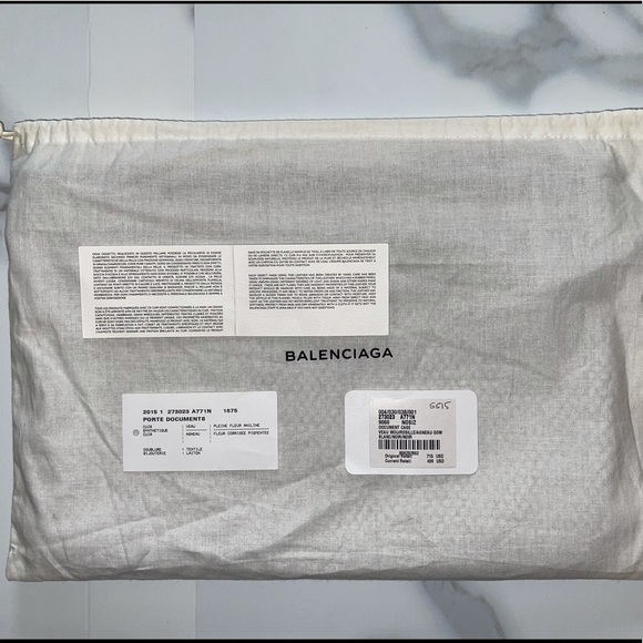 SOLD BALENCIAGA City Pouch / Document Case - Picture 2 of 4